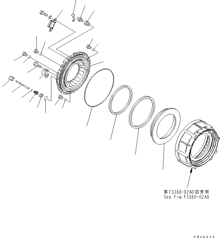 Part 340. CENTER AXLE (HUB) [F3450-07A0]