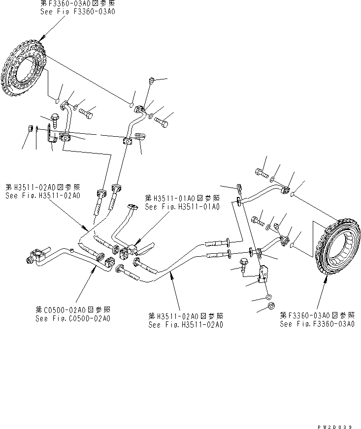 HM300-1R RONT BRAKE COOLING