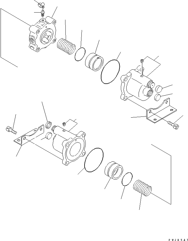 HM300-1R RAKE CONTROL EQUIPMENT (SLACK ADJUSTER¤ INNER PARTS)