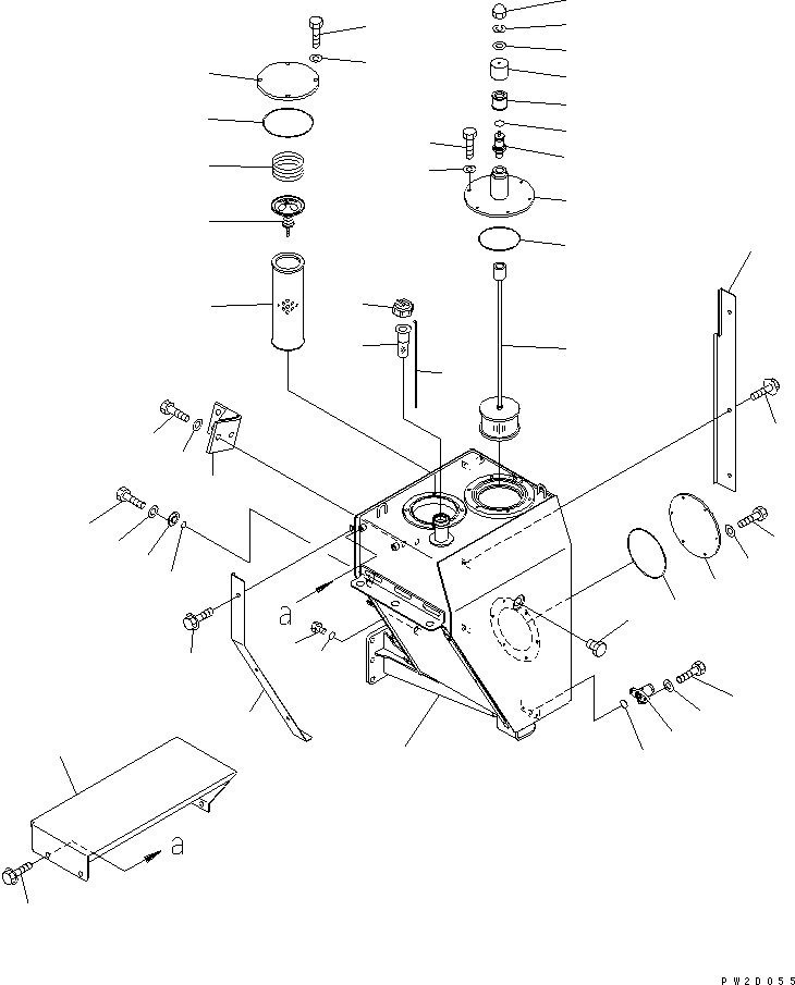 HM300-1R YDRAULIC TANK