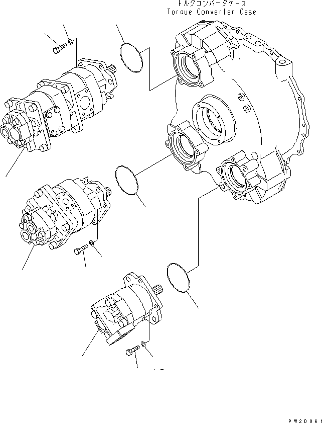 Part 80. HYDRAULIC PUMP AND MOUNTING PARTS [H0210-01A0]