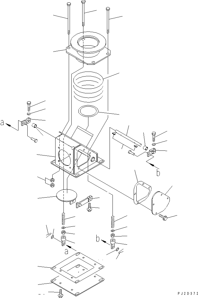 Part 220. EXHAUST BOX (INNER PARTS) [J3510-04A1]