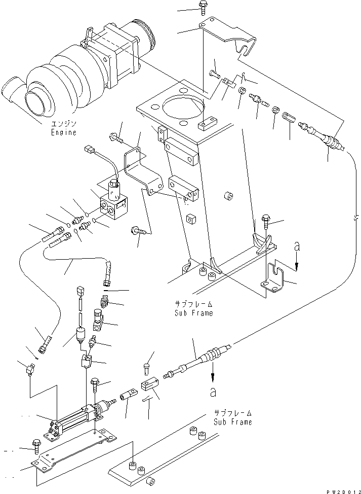 HM300-1R XHAUST BRAKE (1/2)