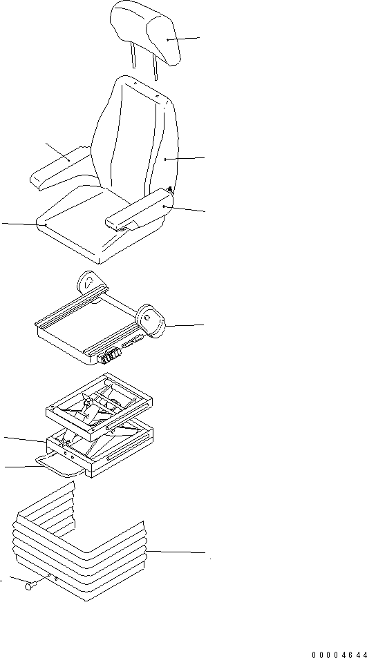 Part 50. OPERATOR'S SEAT (INNER PARTS) (ISRING HAUSEN) [K0110-51A2]