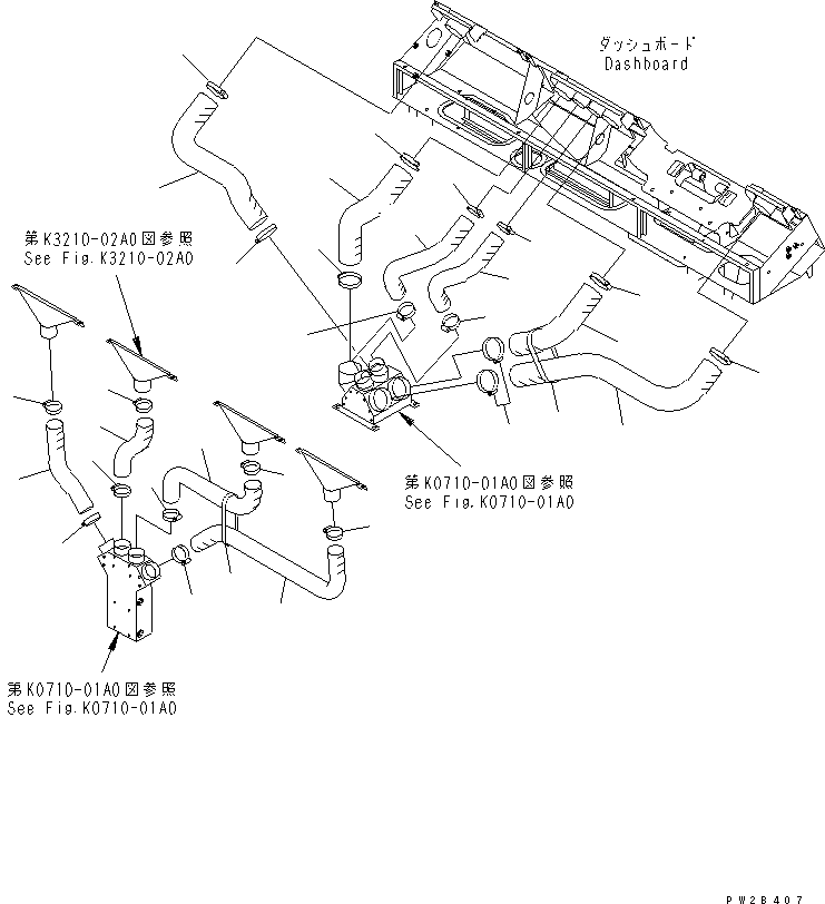 Part 310. AIR CONDITIONER (AIR DUCT HOSE) [K0710-02A0]