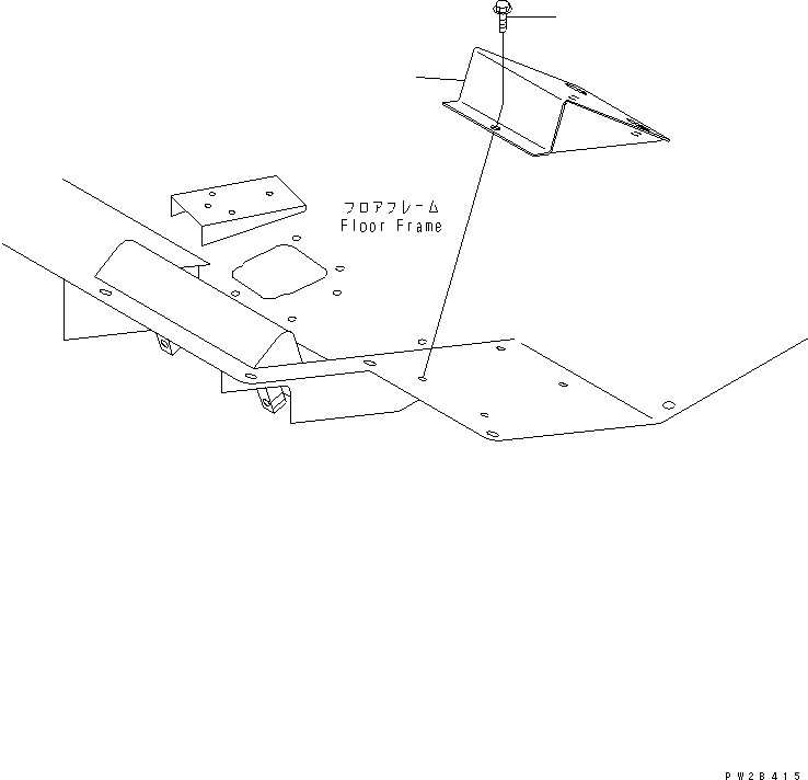 Part 470. FLOOR (FOOT REST) [K3100-05A0]