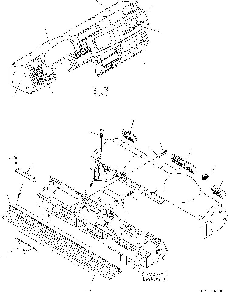 Part 550. INSTRUMENT PANEL AND AIR CONDITIONER PANEL [K3210-02A0]