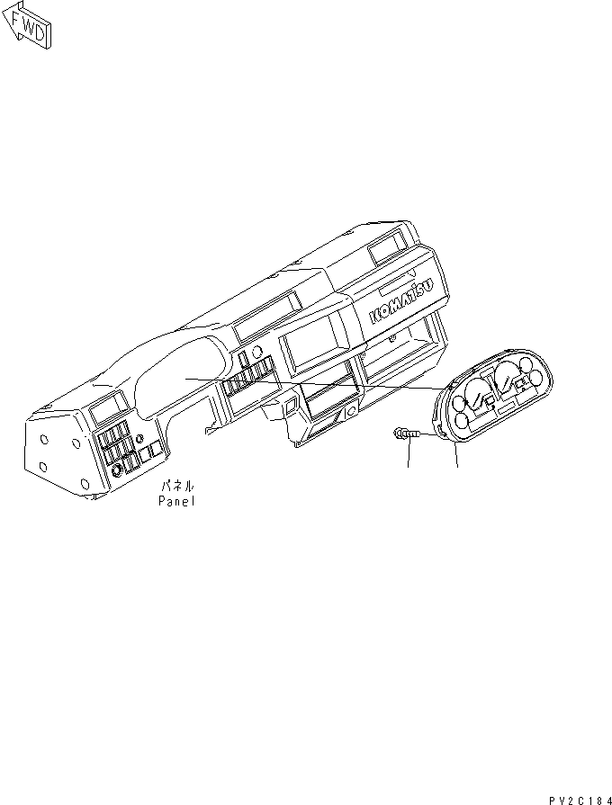 Part 570. INSTRUMENT PANEL (MONITOR PANEL) (KM/H) [K3220-01A0]