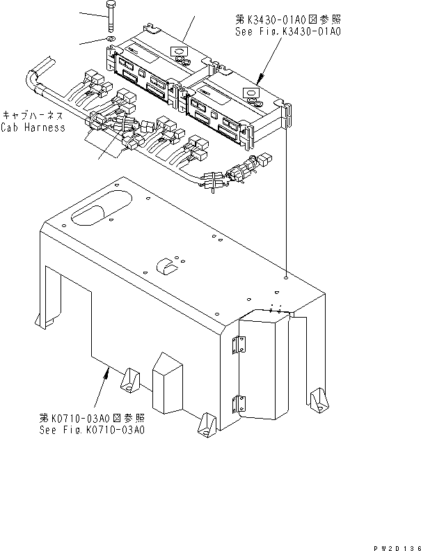 Part 740. CAB ELECTRICAL (TRANSMISSION CONTROLLER AND BRAKE CONTROLLER) [K3291-03A0]