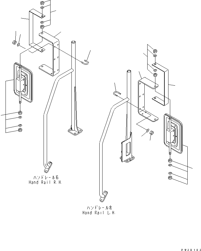 HM300-1R IDE MIRROR