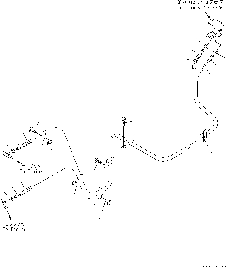 HM300-1R IR CONDITIONER PIPING (HEATING)