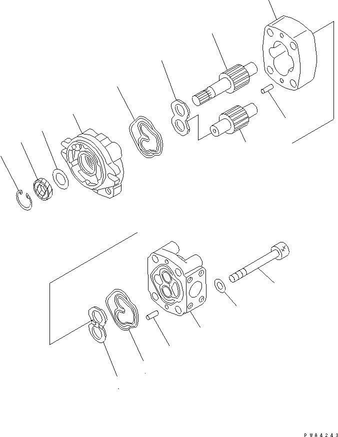 HM300-1R YDRAULIC GEAR PUMP (SBL26)