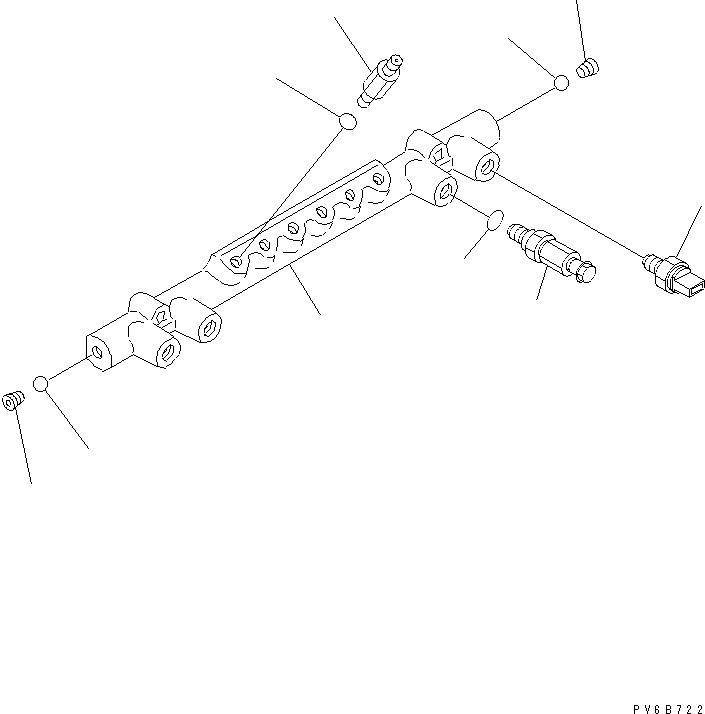 SAA6D1XR OMMON RAIL (LOW VISCSITY FUEL SPEC.) (INNER PARTS)(#311284-)