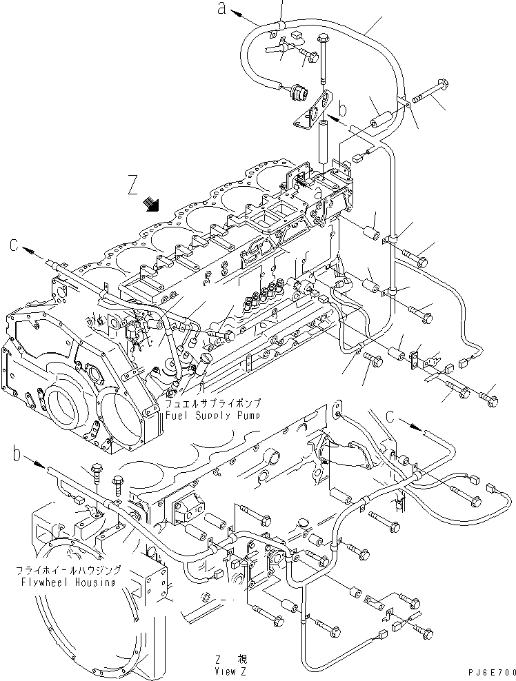 Part 810. WIRING (3/3) LEFT SIDE ENGINE (SENSOR AND SWITCH)(#310352-) [A6810-C3G7]