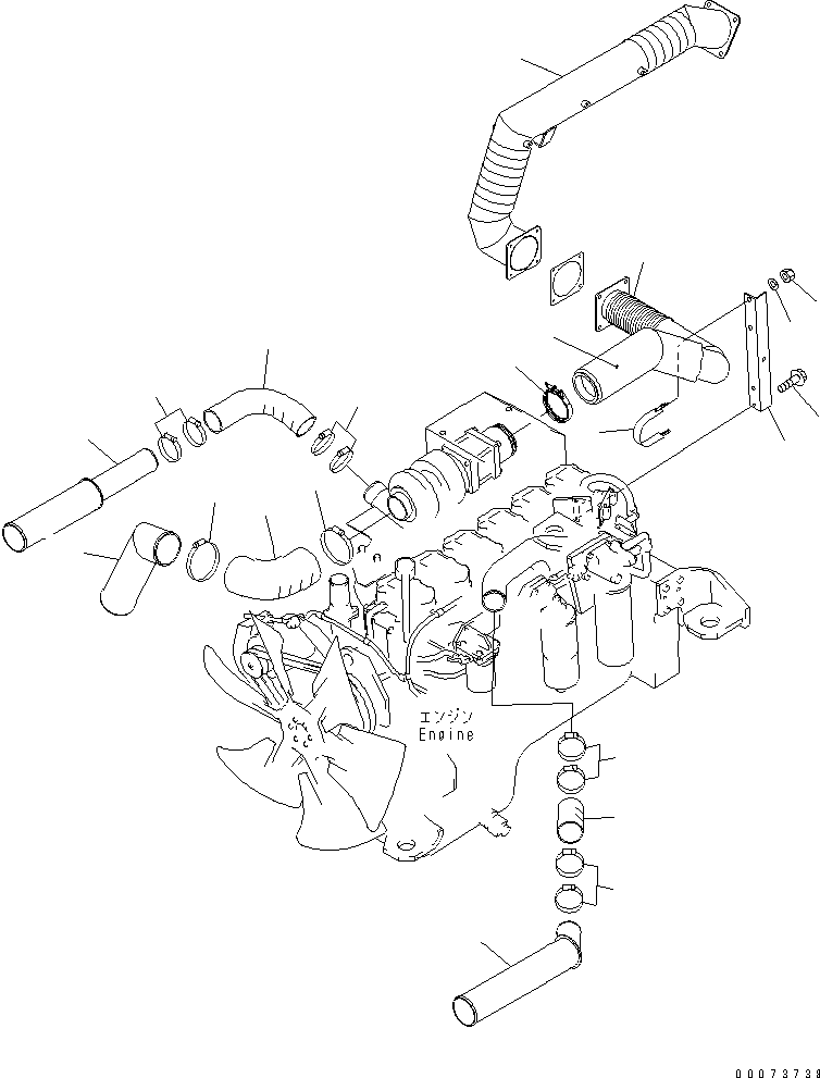 Part 30. ENGINE PIPING (AIR INTAKE AND EXHAUST) [B0130-01A0]