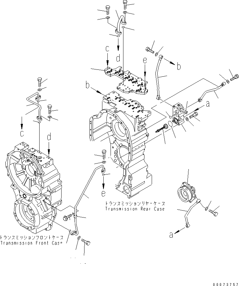 HM300-AE 00073757 RANSMISSION (PIPING)