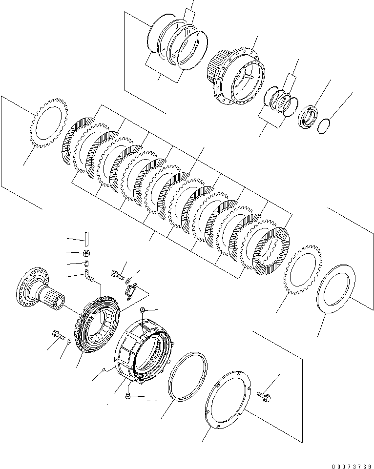 Part 330. CENTER AXLE (HUB) [F3450-07A0]