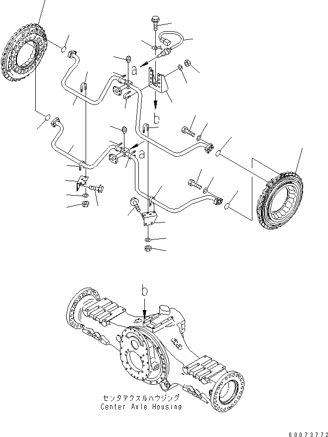 HM300-AE 00073772 ENTER BRAKE COOLING