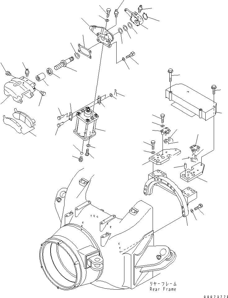 HM300-AE 00073773 ARKING BRAKE