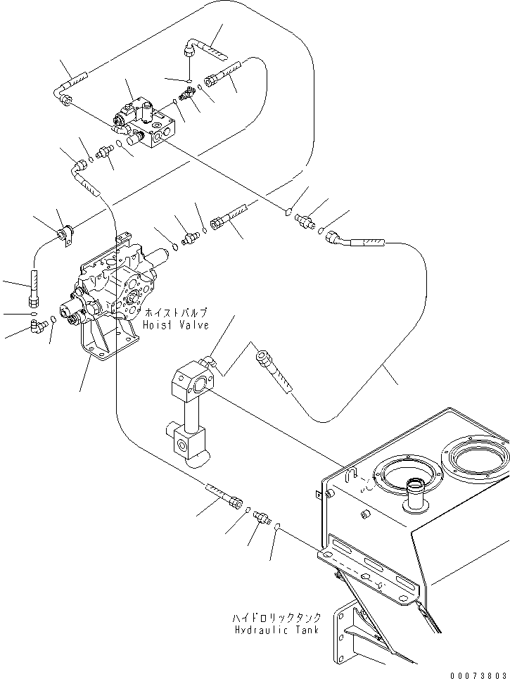 Part 410. HYDRAULIC PIPING (E.P.C. VALVE LINE¤ 2/2) [H3410-14A0]