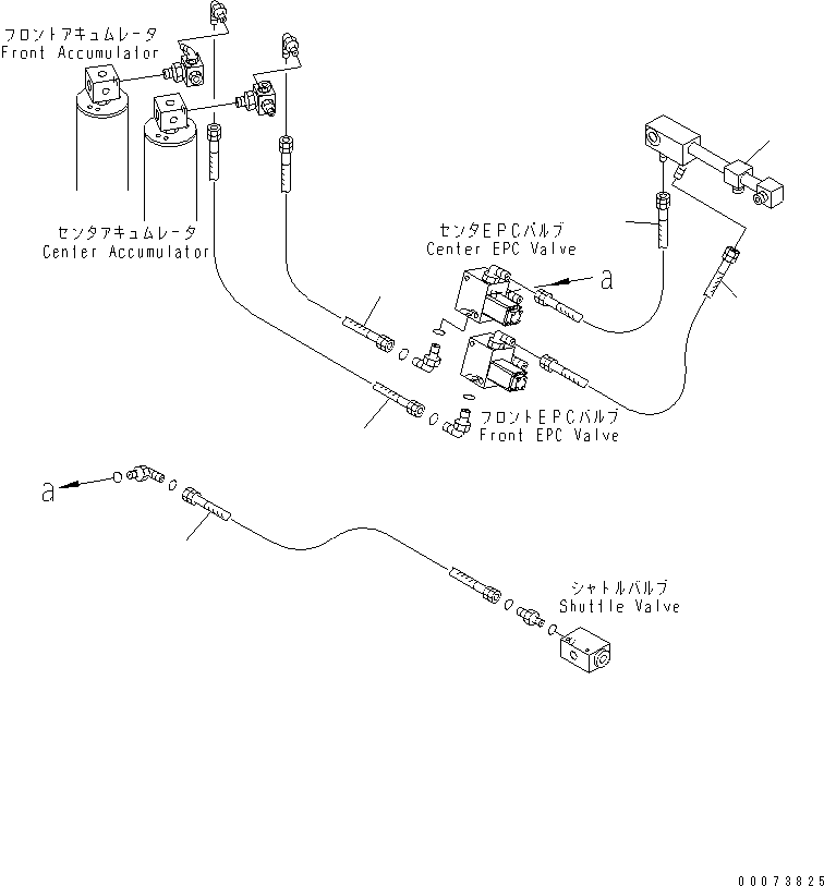 Part 590. BRAKE PIPING (ACCUMULATOR TO PROPORTIONAL VALVE) [H3540-03A0]