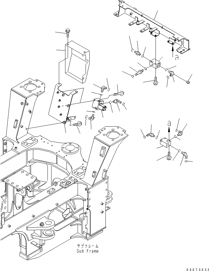 HM300-AE 00073832 RAKE CONTROL EQUIPMENT (PROPORTIONAL VALVE AND SHUTTLE VALVE)