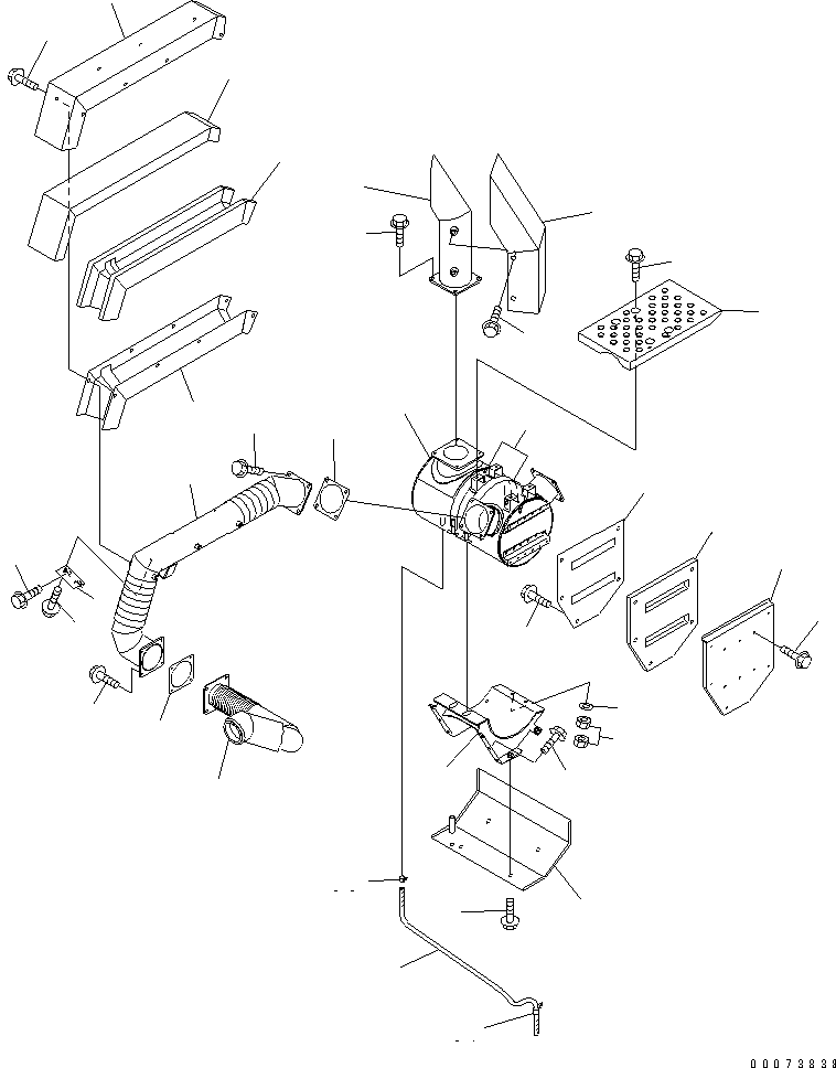 Part 100. EXHAUST PIPING [J3510-01A0]