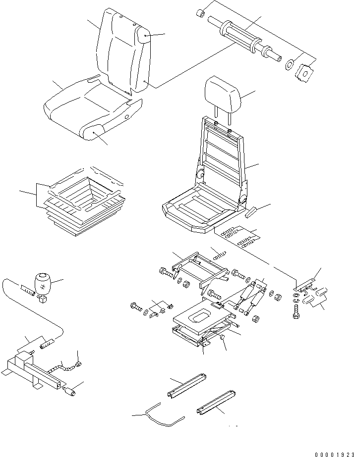 Part 20. OPERATOR'S SEAT (INNER PARTS) [K0110-51A0]