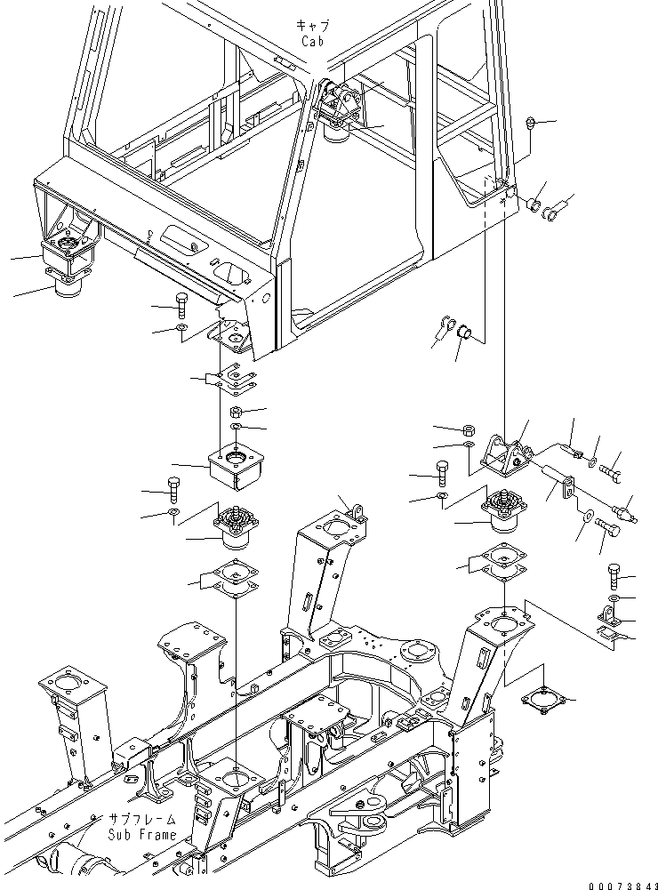 Part 240. CAB MOUNTING PARTS [K0220-01A0]