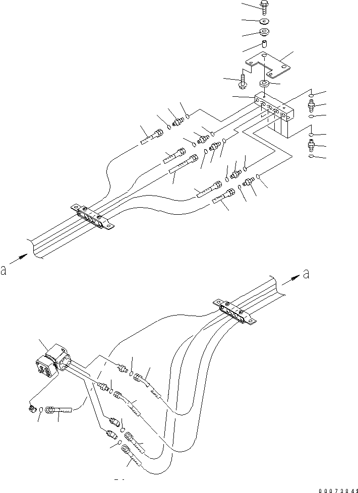 Part 410. FLOOR (STEERING VALVE PIPING) [K3100-02A0]