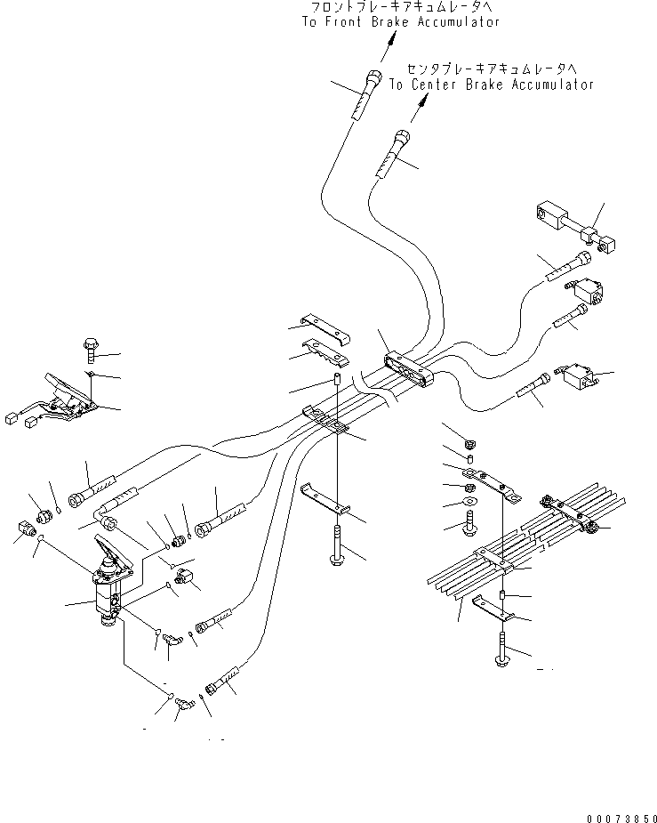 Part 420. FLOOR (BRAKE VALVE PIPING) [K3100-03A0]