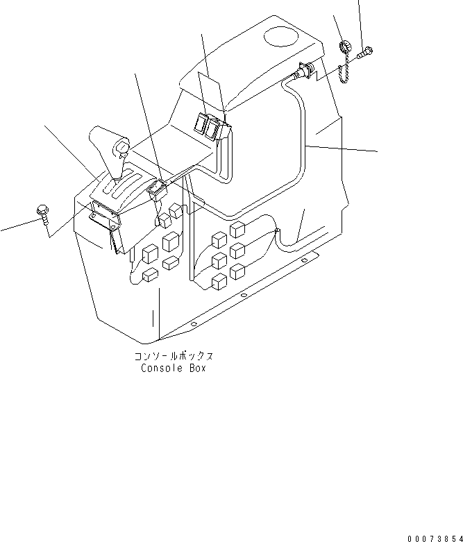 Part 550. CAB CONSOLE BOX (ELECTRICAL SYSTEM) [K3230-02A0]