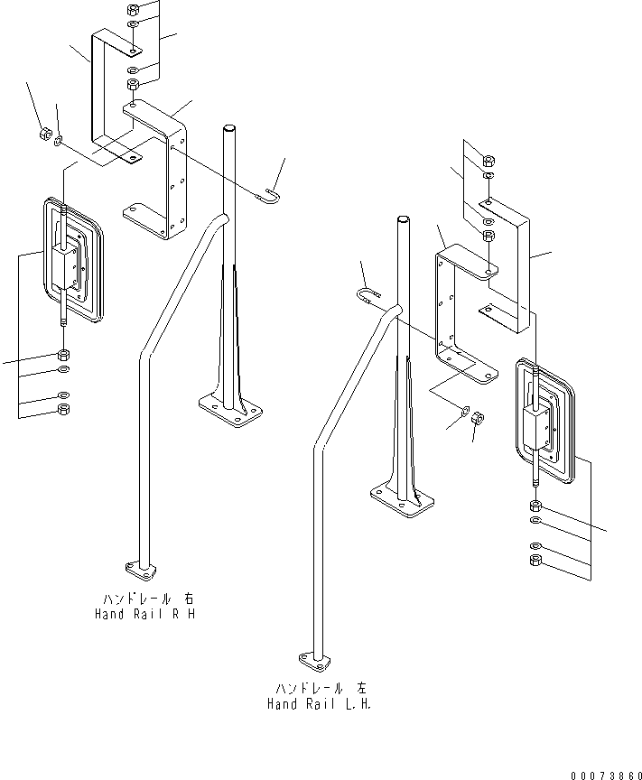 HM300-AE 00073860 IDE MIRROR