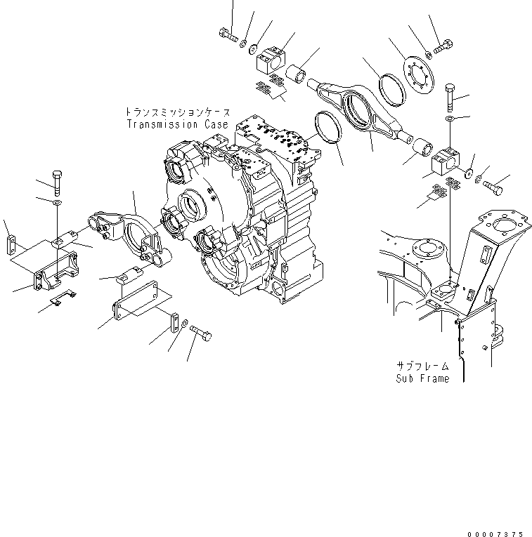 Part 470. TRANSMISSION MOUNTING [F3810-01A0]