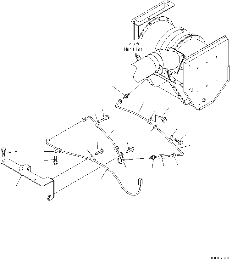 Part 120. EXHAUST PIPING (SHUTTER PLATE) [J3510-02A0]