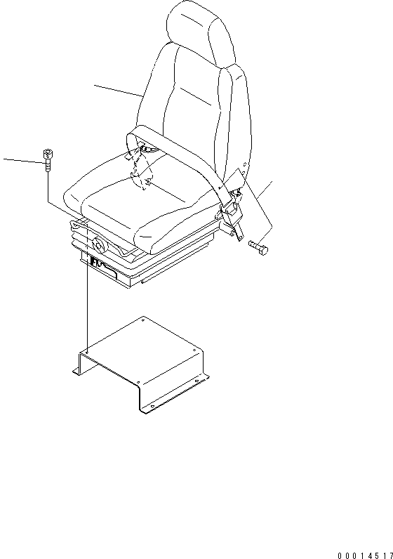 Part 10. OPERATOR'S SEAT (WITH 2-POINT SEAT BELT) [K0110-01A0]