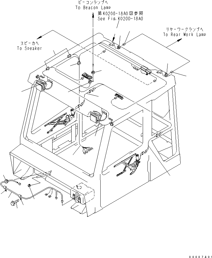 Part 170. OPERATOR'S CAB (HARNESS) [K0200-15A0]