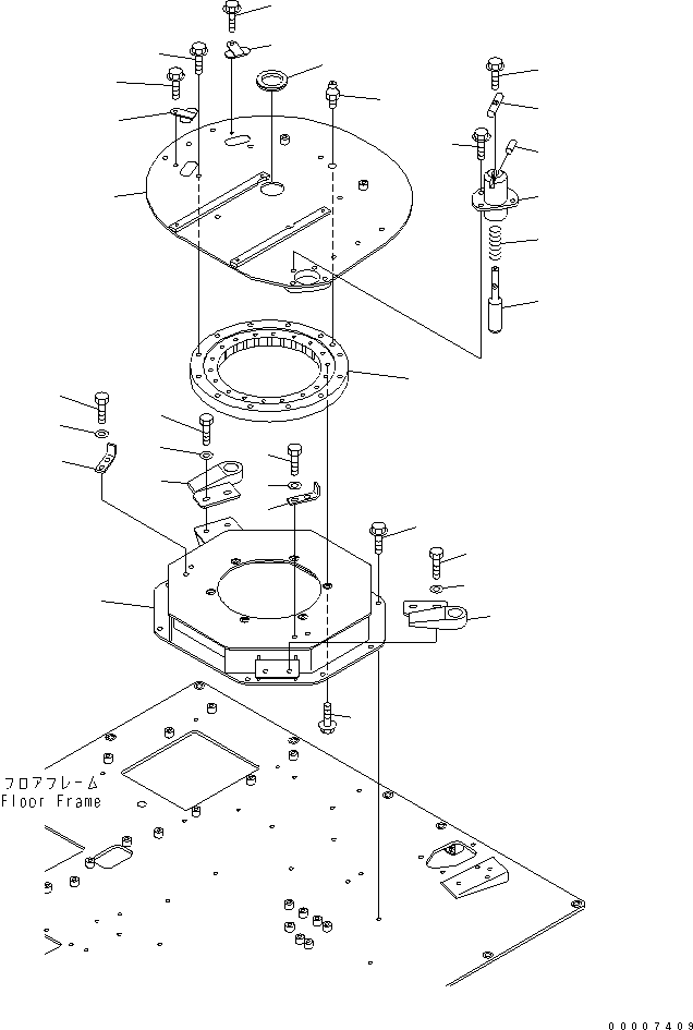 Part 350. FLOOR (STEERING VALVE PIPING) [K3100-02A0]