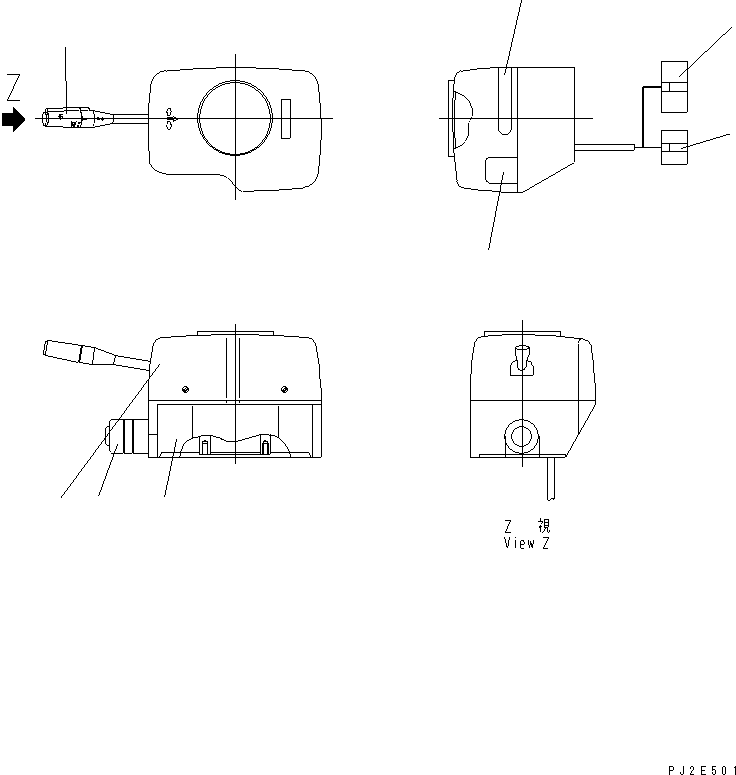 Part 600. REAR PARTS (COLUMN SWITCH INNER PARTS) [K3830-51A0]