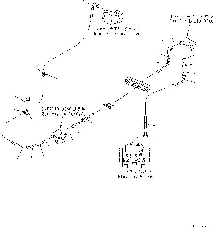 Part 630. FLOOR (STEERING VALVE PIPING 2/8) [K4010-03A0]