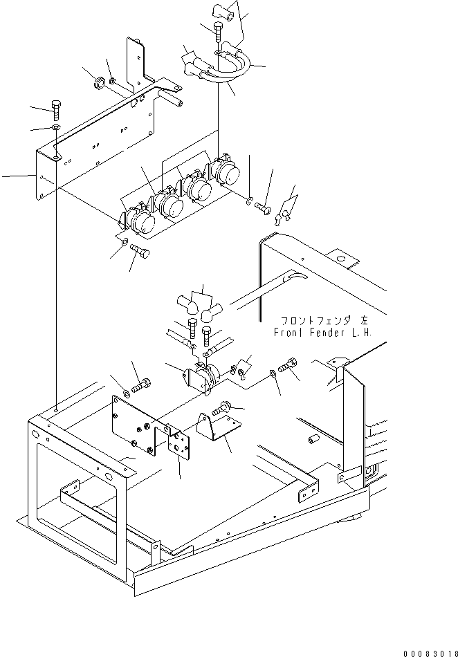 HM350-0E 00083018 ATTERY (RELAY SWITCH)