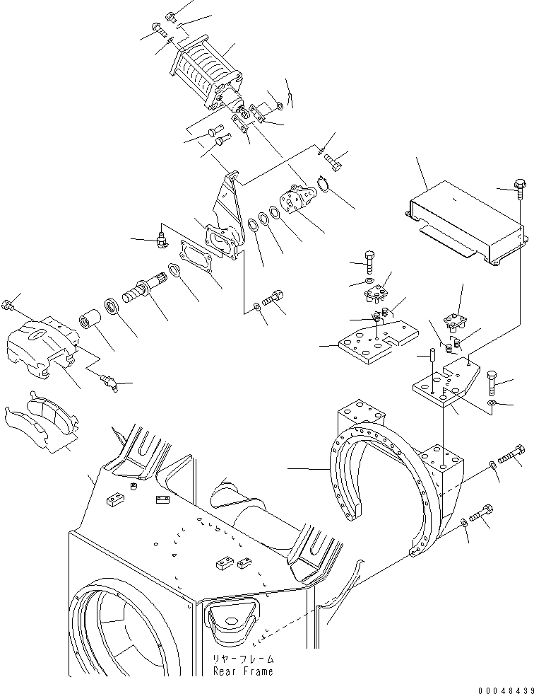 HM350-0E 00048439 ARKING BRAKE