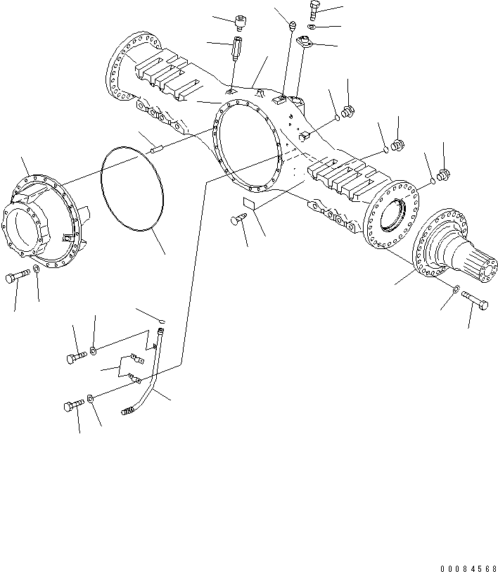 Part 470. REAR AXLE (BRAKE CYLINDER) [F3560-05A0]