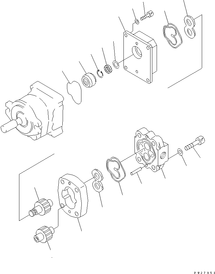 Part 160. PUMP ASSEMBLY (SBR8+8) (2/2) [H0210-01D4]