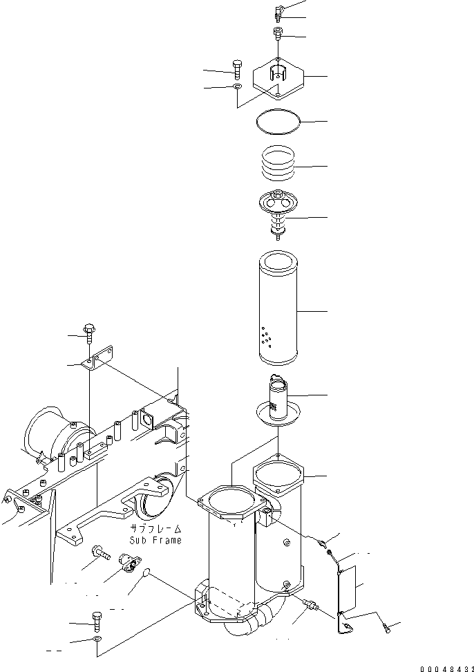 HM350-0E 00048432 RANSMISSION LINE FILTER