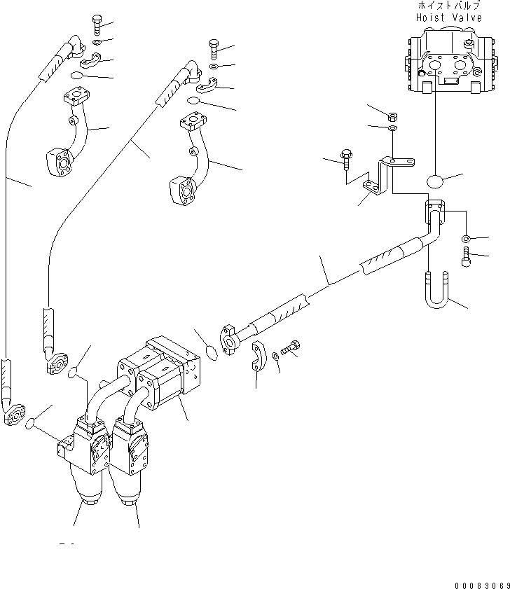 Part 320. HYDRAULIC PIPING (PUMP TO VALVE) [H3410-01A0]