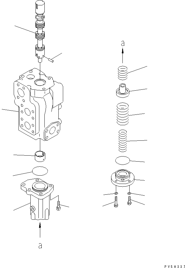 Part 460. HOIST VALVE (INNER PARTS) (2/3) [H3410-11B1]