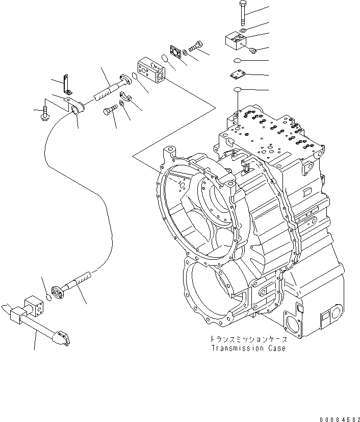 Part 490. BRAKE COOLING PIPING (TRANSMISSION TO FRONT AXLE) (1/2) [H3511-01A0]