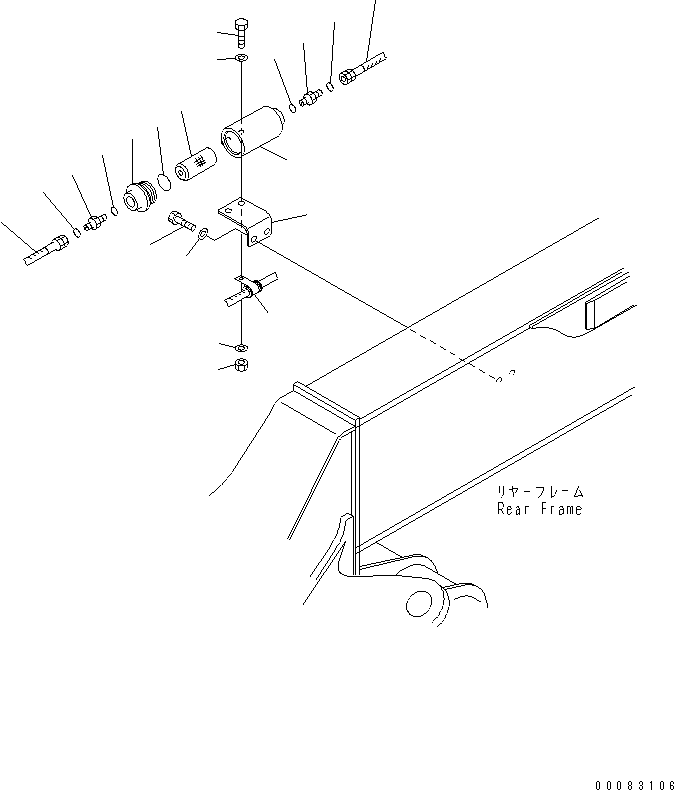 Part 620. DIFFERENTIAL LOCK PIPING (LINE STRAINER) [H3511-14A0]