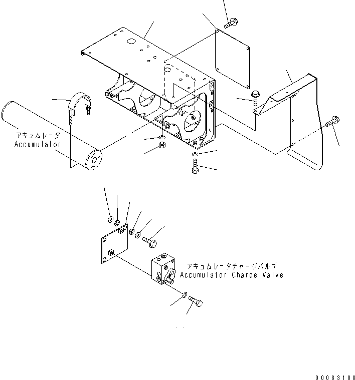 Part 670. ACCUMULATOR (MOUNTING PARTS) [H3530-03A0]